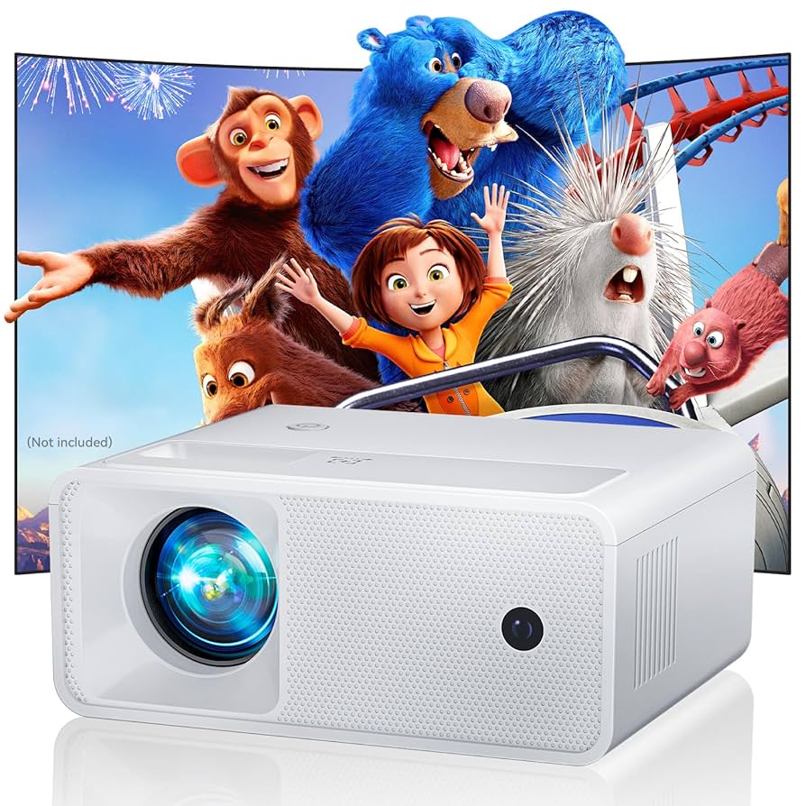 Amazon.com: CiBest Portable Mini Projector White, 2025